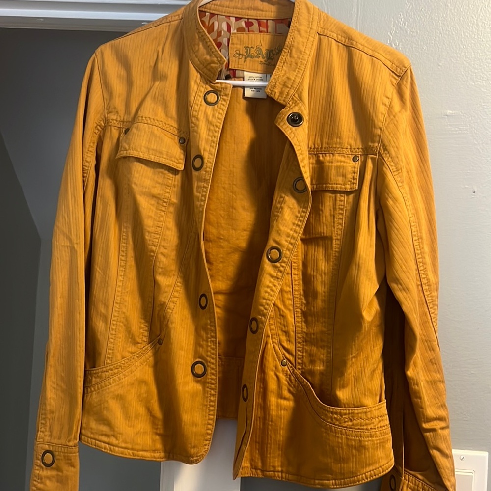 Mustard color jacket - M